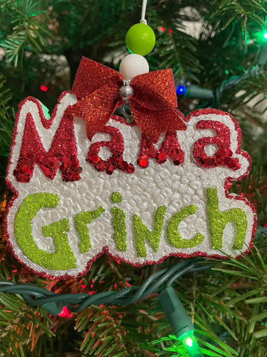 Mama Grinch Car Freshie