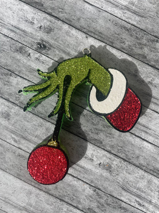 Grinch arm with ornament